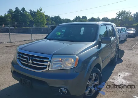 2012 Honda Pilot Ex-L from USA, damaged, VIN 5FNYF4H52CB065723